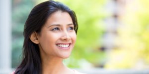 woman thinking optimal wellness