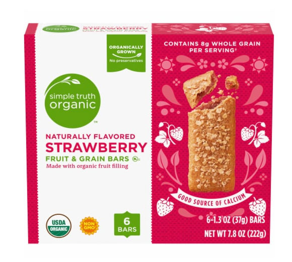 Simple Truth Strawberry Bars