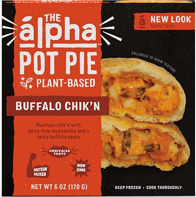 alpha plant-based pot pie