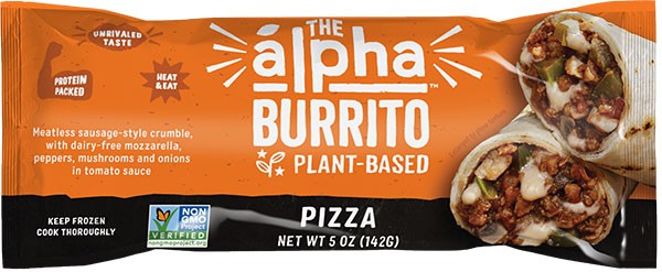 Alpha Pizza burrito