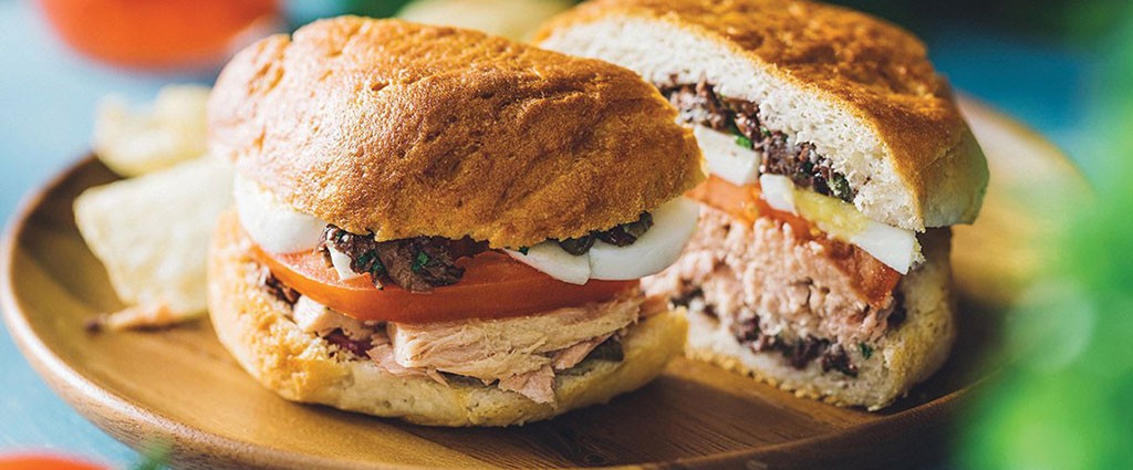 Tuna Niçoise Sandwich