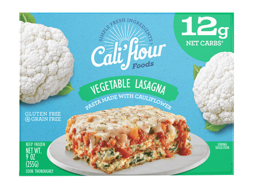 califlour vegetable lasagna