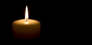 Candle in the dark
