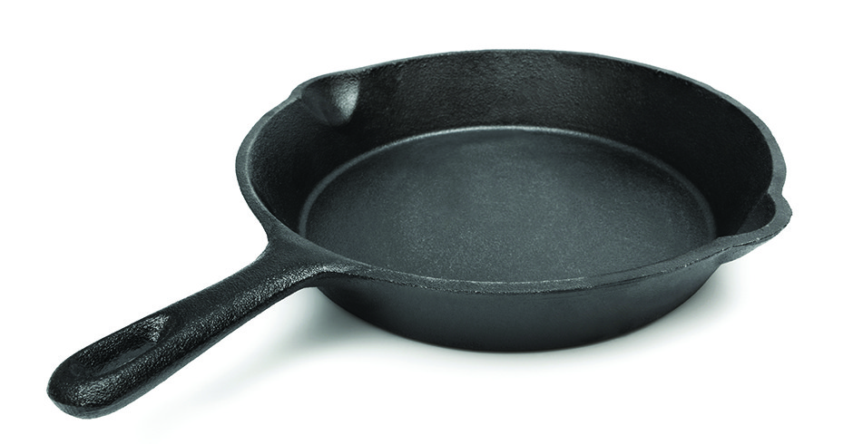 cast iron pan for healthy cooking