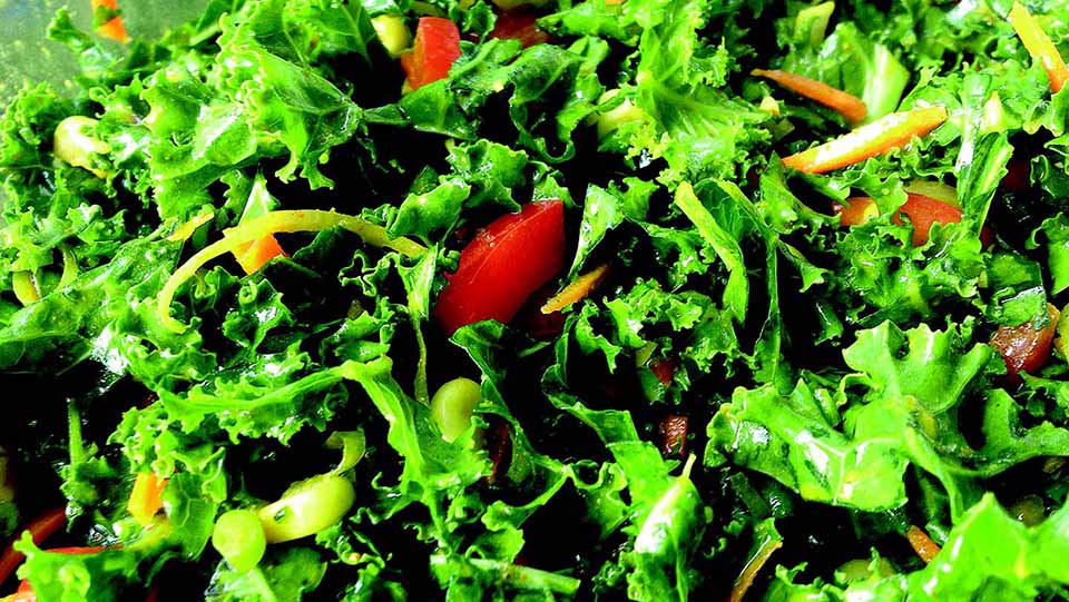 Curry Kale Salad
