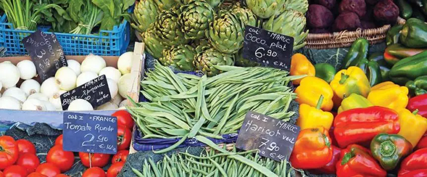 fruit and veggies