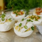 holiday deviled eggs