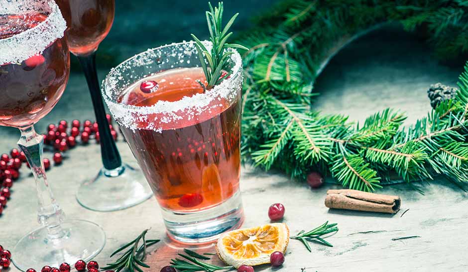 Healthy Holiday Cocktails