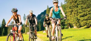mountain biking
