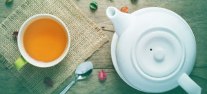 teapot and tea cup