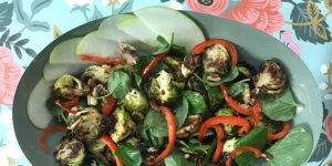Brussels Sprouts and Watercress Salad