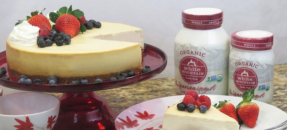 White Mountain Foods Yogurt Cheesecake Recipe