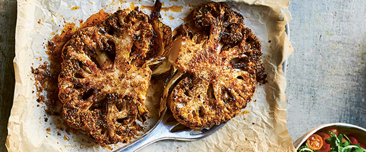 Herby Cauliflower Steaks