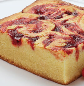 Berry Swirl Butter Cake