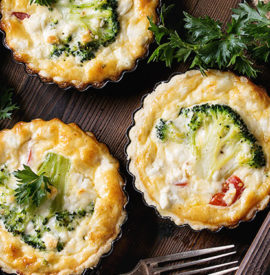 Ask the Chef: What is a Good Egg-Free Replacement for Quiche?