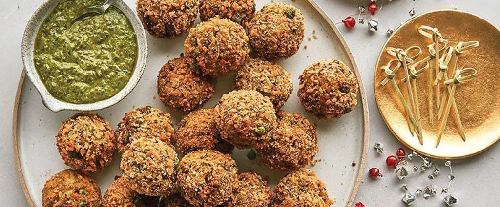 Pesto and Orzo Arancini