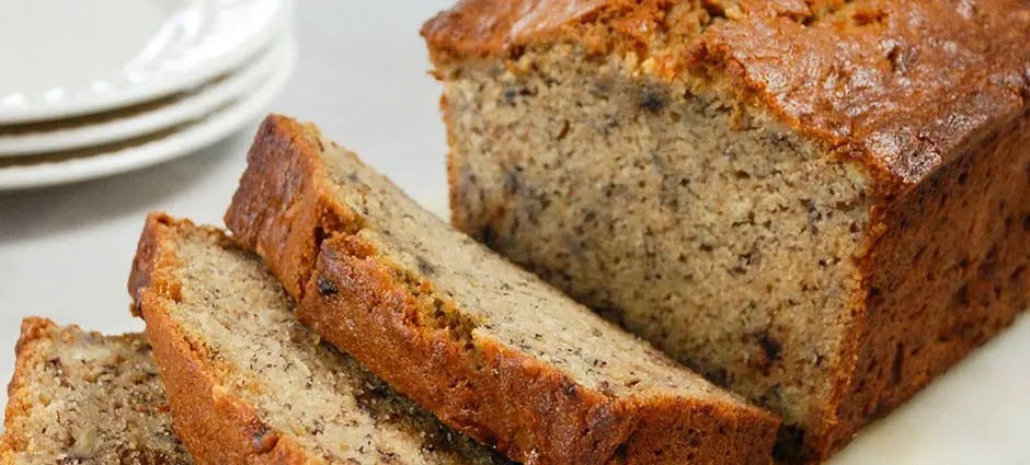 Banana Bread with Plant Butter