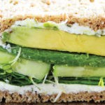 Cucumber and Avocado Sandwich
