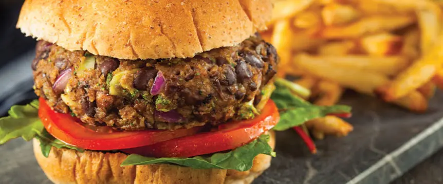 Black Bean and Mushroom Veggie Burgers