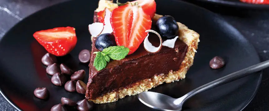 Vegan Ganache Pie