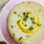 Velvet Vegan Leek and Potato Soup