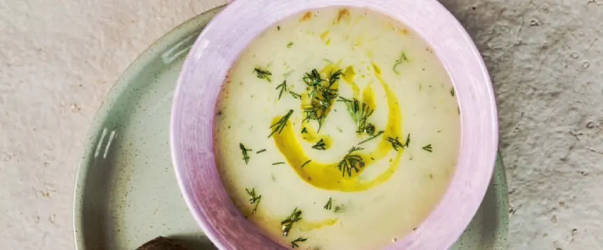 Velvet Vegan Leek and Potato Soup