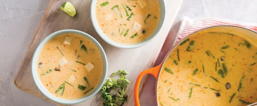 Thai Coconut Soup with Tofu