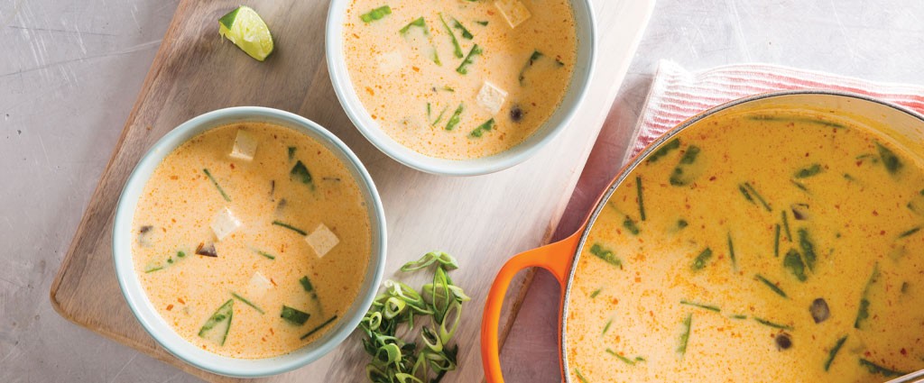 Thai Coconut Soup with Tofu