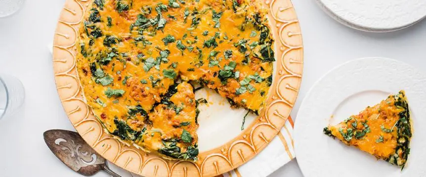 Spinach-Chorizo Frittata