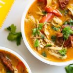 Creamy Chicken and Sun-Dried Tomato Instant Pot Soup