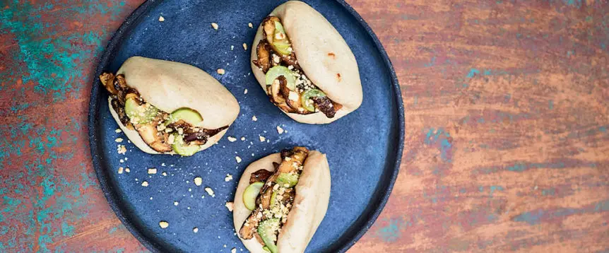 Mushroom Bao