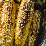 Mexican Grilled Corn with Classic Mayo and Ricotta