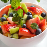 Fruit Salad with Mint & Honey
