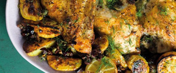 Greek Chicken And Potato Traybake Live Naturally Magazine