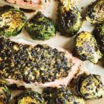 Mediterranean Roasted Salmon & Brussels Sprouts