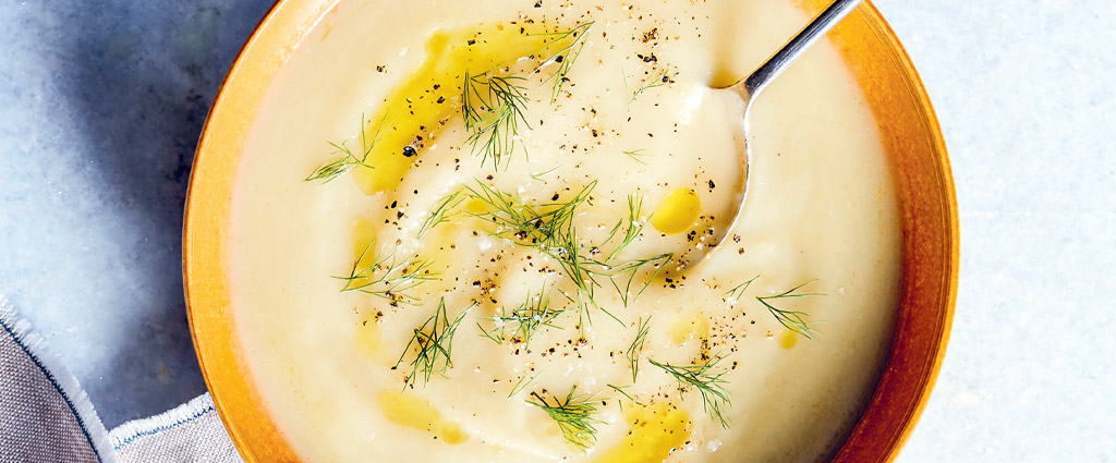 Fennel, Parsnip, and Apple Soup