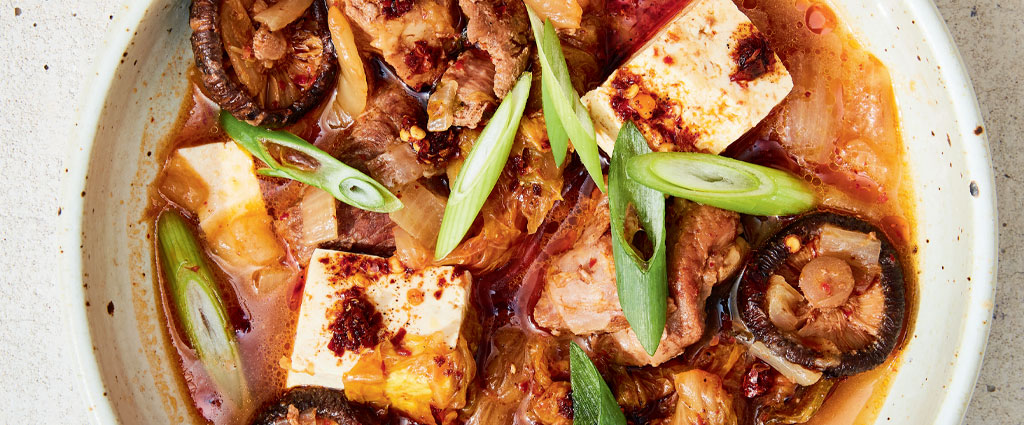 Kimchi and Tofu Stew