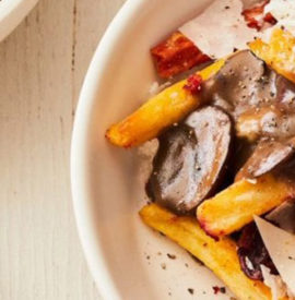 Mixed Root Vegetable Fry ‘Poutine’
