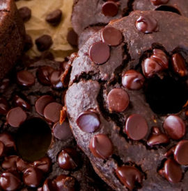 Blender Dark Chocolate Donuts