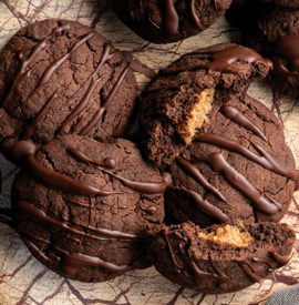 Stuffed Brownie Cookies
