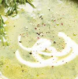 Dilled Buttermilk, Potato, and Watercress Soup